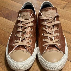 Custom Rose Gold Converse